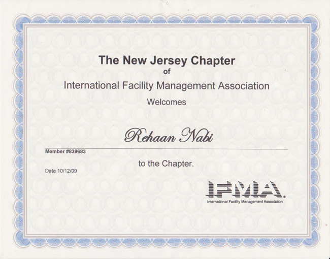 IFMA Member Certification