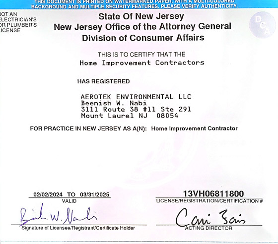 NJ License